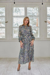 La Aurora phenomenal chiffon boho style dress  Adomoo